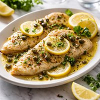 Fish Fillets with Lemon and Capers