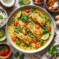 Fish in Coconut Gravy