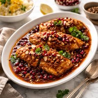 Fish in Persian Sweet and Sour Sauce
