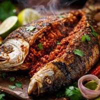 Fish Reshad Stuffed Fish Goan Style