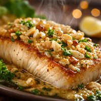 Fish with Macadamia Butter Sauce