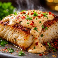 Fish with Roasted Pepper Aioli