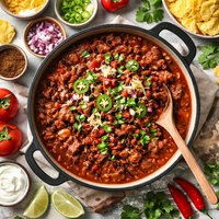 Five Meat Chili Con Carne with Beans