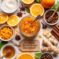Five Minute Spiced Orange Marmalade