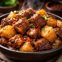Five Spice Pork and Potatoes
