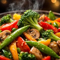Five Vegetable Stir Fry