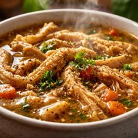 Flaczky Polish Tripe Soup W Marjoram