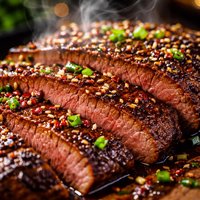 Flank Steak with Teriyaki Marinade