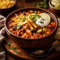 Flavorful Chicken Enchilada Soup