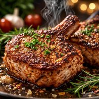 Flavorful Crusted Pork Chops