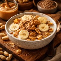 Flax Meal Peanut Butter Cereal