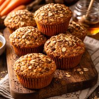 Flax Morning Glory Muffins