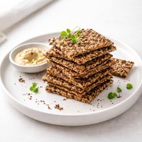 Flax Quinoa Crackers Gluten Free
