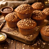 Flax Seed Bran Muffins