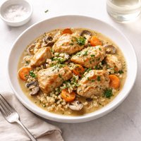 Flemish Chicken Stew with Barley