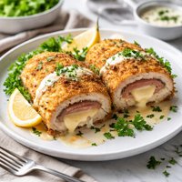 Flounder Cordon Bleu