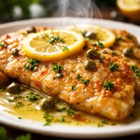 Flounder Francaise or Chicken Francaise