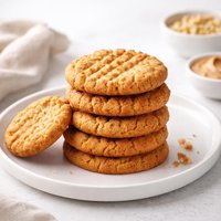 Flourless and Sugar Free Peanut Butter Cookies