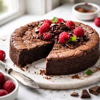 Flourless Dark Chocolate Cake