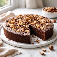 Flourless Hazelnut Chocolate Cake Gluten Free