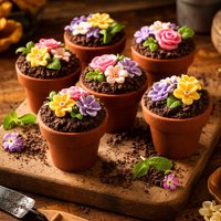 Flowerpot Cupcakes