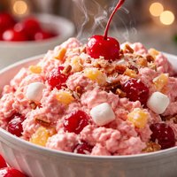 Fluffy Cherry Salad