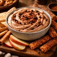 Fluffy Cinnamon Chocolate Dip