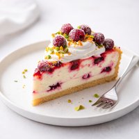 Fluffy Cranberry Cheese Pie