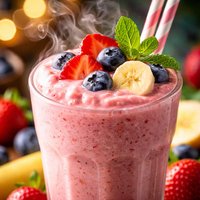 Fluffy Fruit Shake