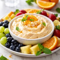 Fluffy Orange Fruit Dip