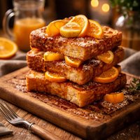 Fluffy Orangy French Toast