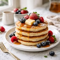 Fluffy Pancakes or Waffles Gluten Free