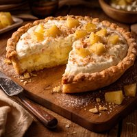 Fluffy Pineapple Pie