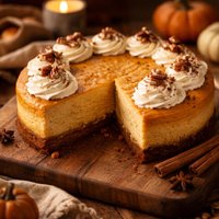 Fluffy Pumpkin Cheesecake