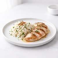 Fluffy Rice and Chicken