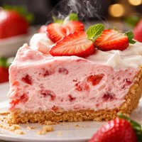 Fluffy Strawberry Pie