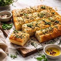 Focaccia with Fresh Herbs