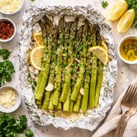 Foil Baked Asparagus