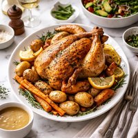 Foolproof Roast Chicken Dinner