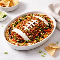Football Bean Dip