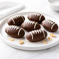 Football Peanut Butter Balls