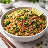 For Diabetics Veg Chinese Fried Rice