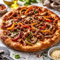 For Sausage Onion Pepper Mushroom Lovers Only