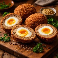 Fortnum and Masons Authentic Scotch Eggs with Sausage and Herbs
