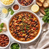 Four Bean and Bacon Meal