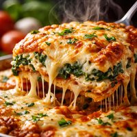 Four Cheese and Spinach Lasagna from Food Network Kitchens