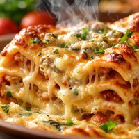 Four Cheese Lasagna with Gorgonzola