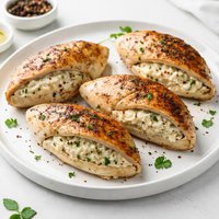 Four Cheese Stuffed Chicken Breasts
