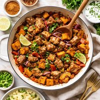 Fragrant Cinnamon Pork with Sweet Potatoes