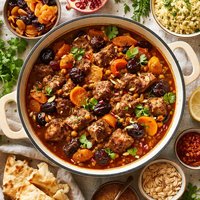 Fragrant Lamb Stew with Dried Fruits
